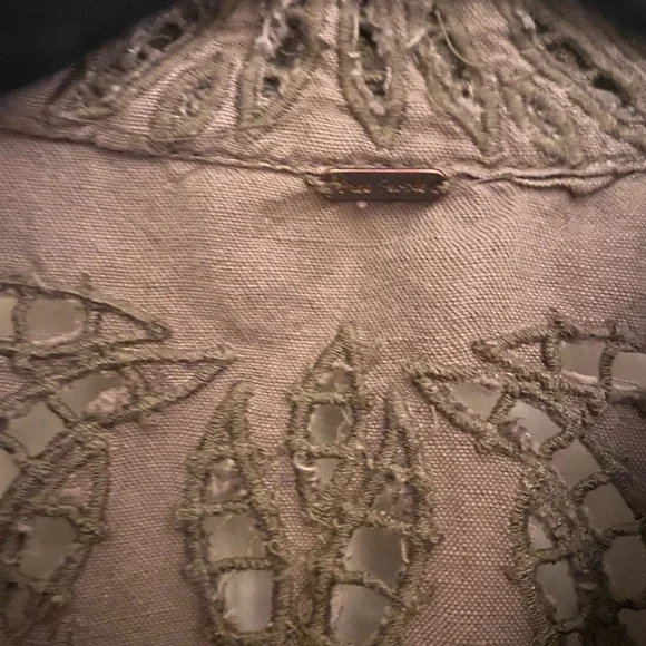 Free People Green Jacket - Picture 6 of 6